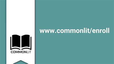 commonlit en enroll.